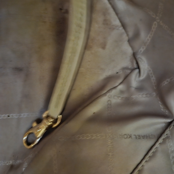 GUC 3 PIECE MK MICHAEL KORS MINI ROSE TOTE BAG, WALLET & ZIP POUCH - Picture 5 of 6